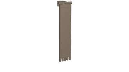 Fortress Wall - With draw bridge and rear door - 150mm wide