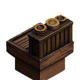 Dungeon Blocks - Medieval Town - Bar Plates (MT1-045)