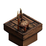 Dungeon Blocks - Medieval Town - Chair Horns (MT1-059)