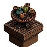 Dungeon Blocks - Medieval Town - Table Drinks (MT1-063)