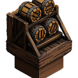 Dungeon Blocks - Medieval Town - Little Barrels (MT1-065)