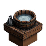 Dungeon Blocks - Medieval Town - Bath Water (MT1-074)