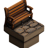 Dungeon Blocks - Medieval Town - Bench (MT2-010)