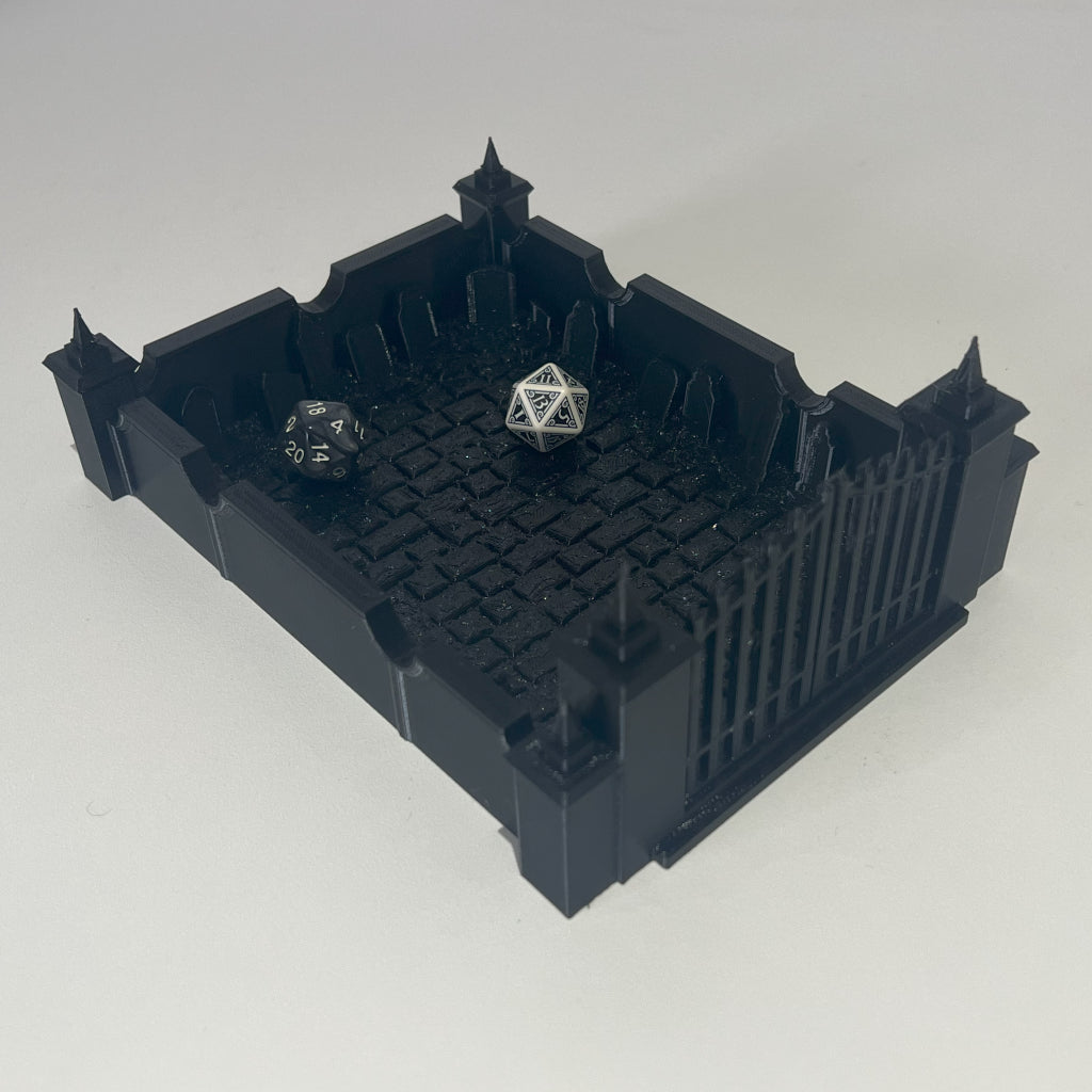 Dice Tray - Graveyard
