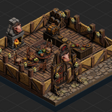 Dungeon Blocks - Tavern Scene 1