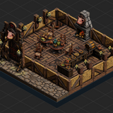 Dungeon Blocks - Tavern Scene 1
