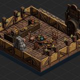 Dungeon Blocks - Tavern Scene 1