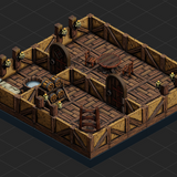 Dungeon Blocks - Tavern Scene 2