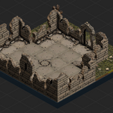 Dungeon Blocks - Ruins - Scene B