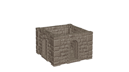 Fortress Tower Level Middle - With doors on two adjacent sides