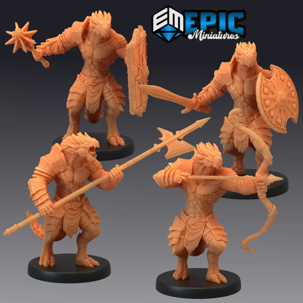 Dragonborn - Set A - 4 Pack