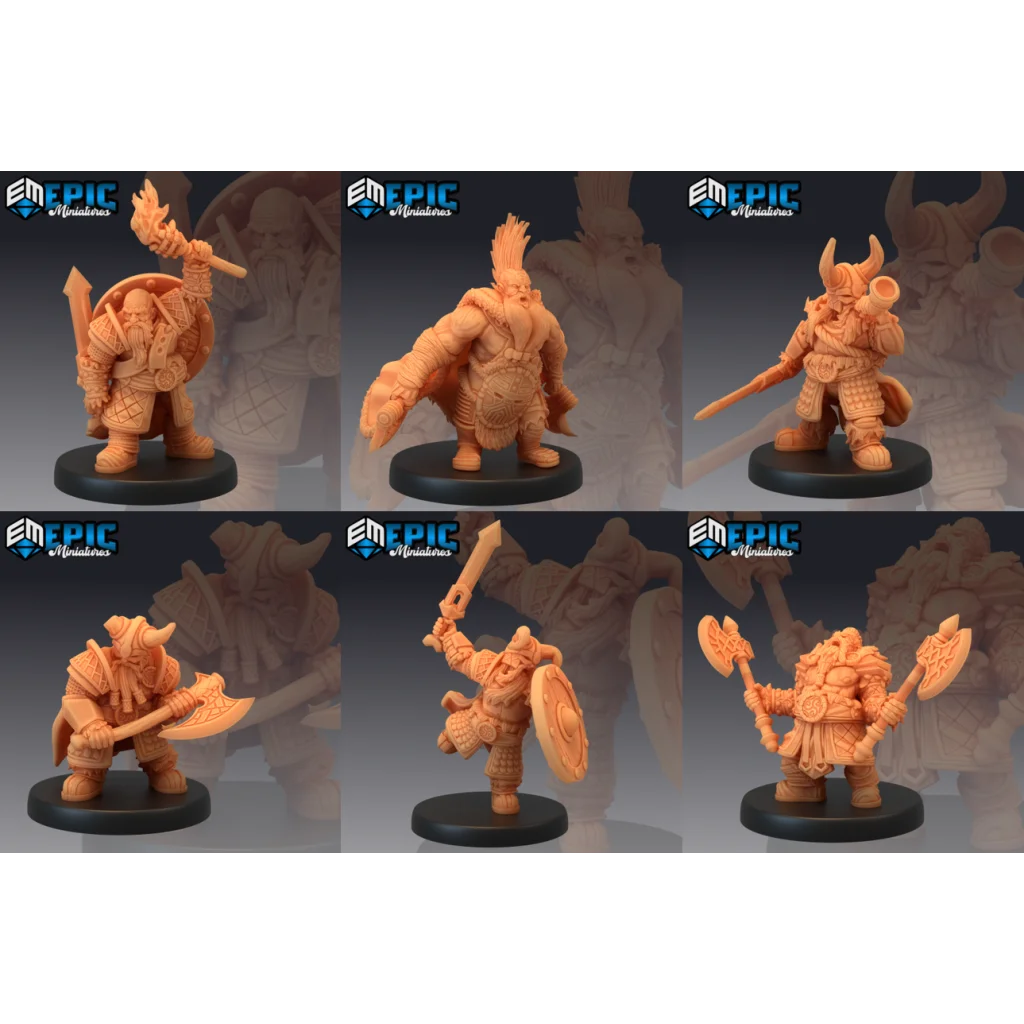 Dwarves - Set A - 6 pack