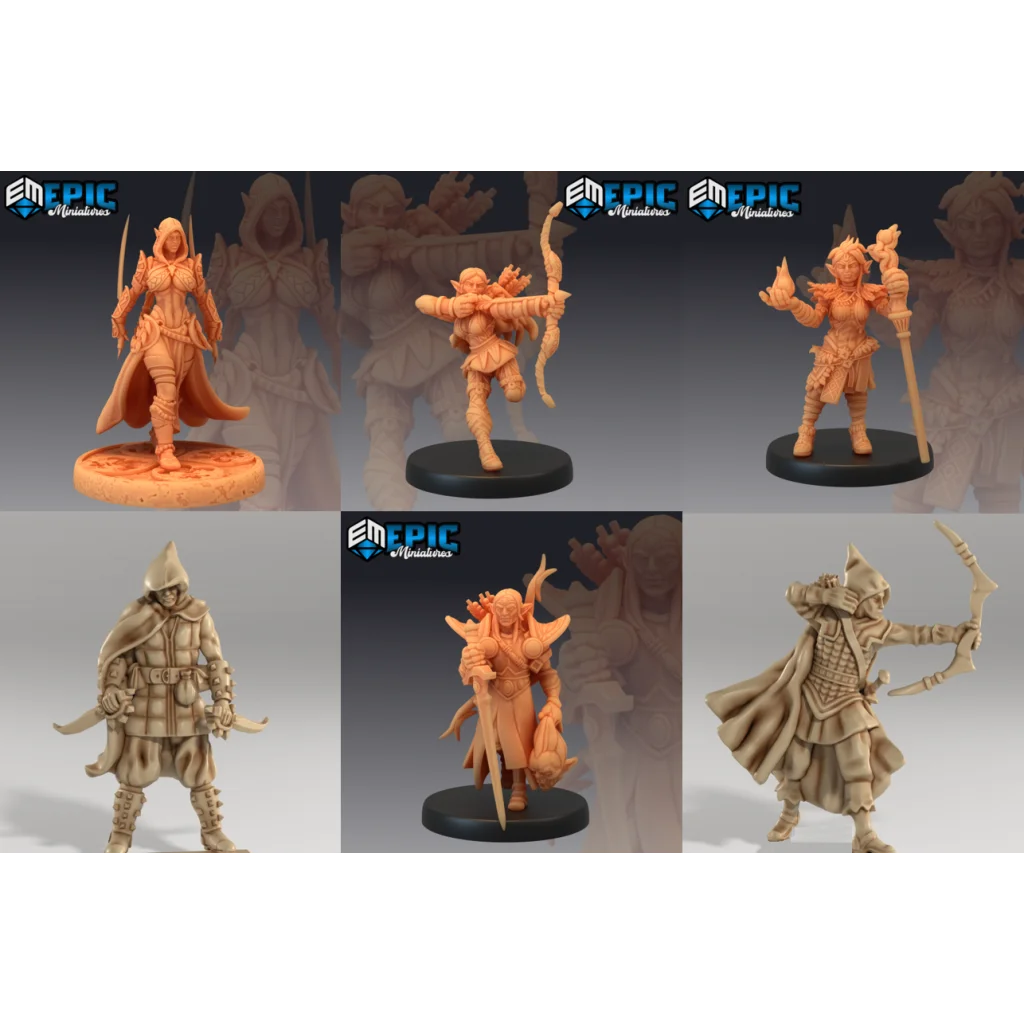 Elves - Set A - 6 Pack