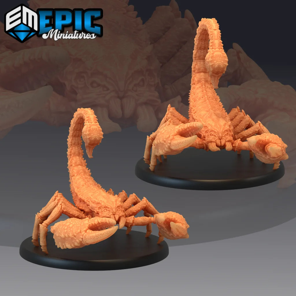 Giant Scorpions - Set A - 2 Pack