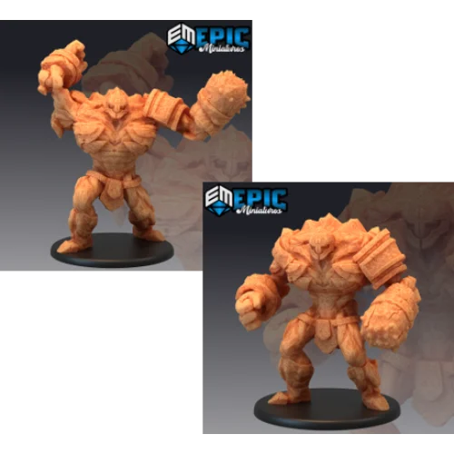 Golems - Ice - Set A - 2 Pack