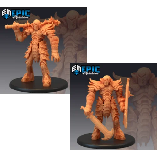 Golems - Iron - Set A - 2 Pack