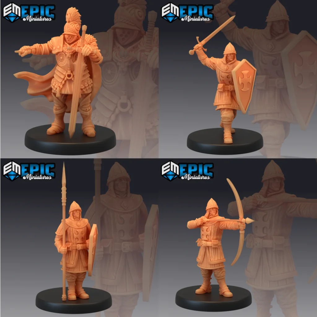 Guards - Set A - 4 Pack