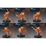 Lizardfolk - Set A - 6 Pack