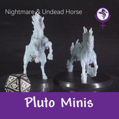 Nightmare & Undead Horse