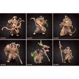 Tabaxi - Set A - 6 Pack
